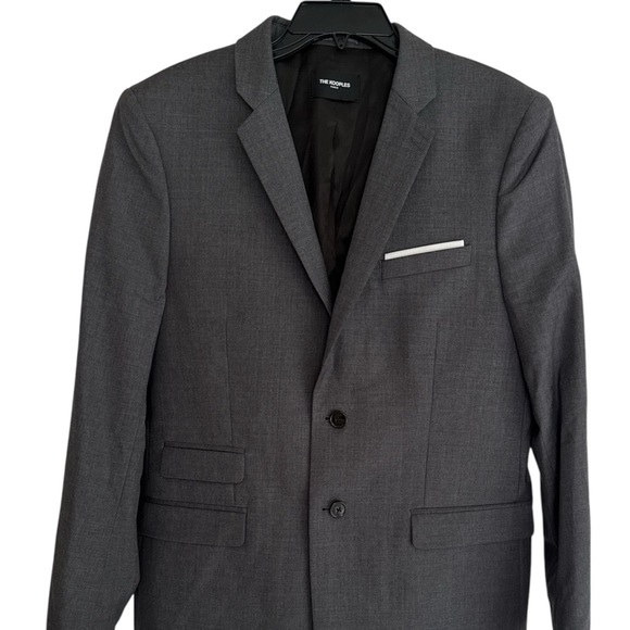 The Kooples Gray Suit Modern Fit Professional Style